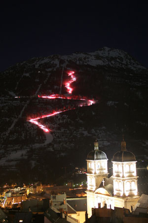 Descente aux flambeaux